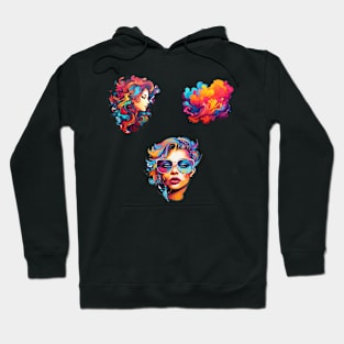 Beautiful Colorful Women Pack Hoodie